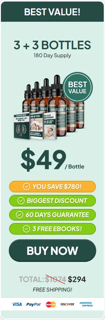 ViriFlow 6 Bottle Supply